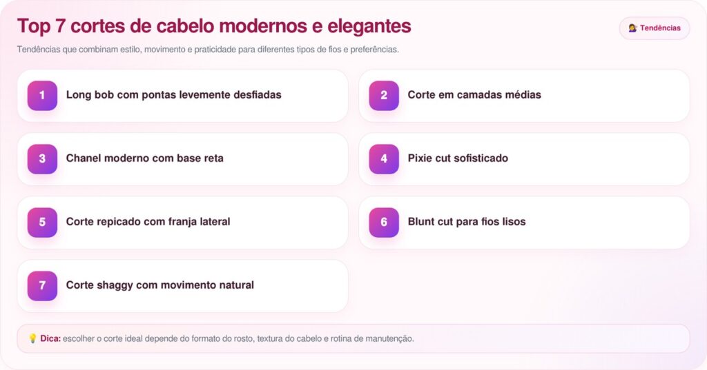 Cortes de cabelo feminino que toda mulher com mais de 35 anos precisa conhecer