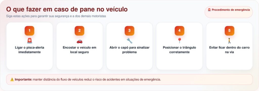 O que quer dizer quando um motorista deixa o capô do carro aberto na rua?