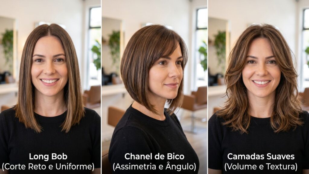 Cortes de cabelo feminino que mulheres acima de 35 anos estão escolhendo para renovar o visual