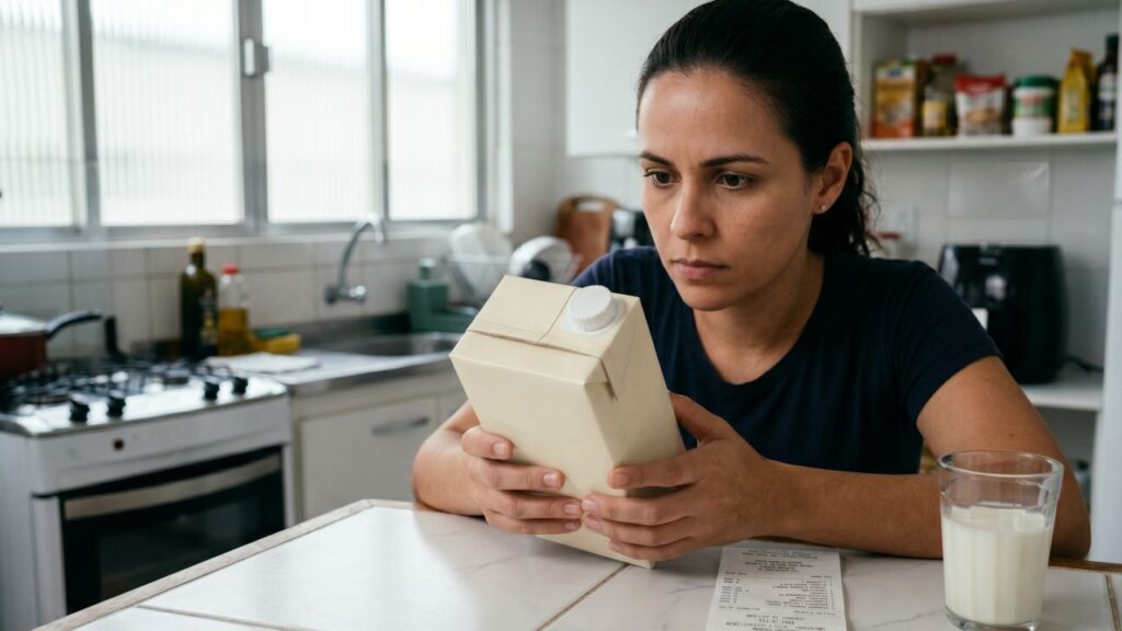 Marca popular de leite é suspensa pela Anvisa após fraude e consumidores entram em alerta
