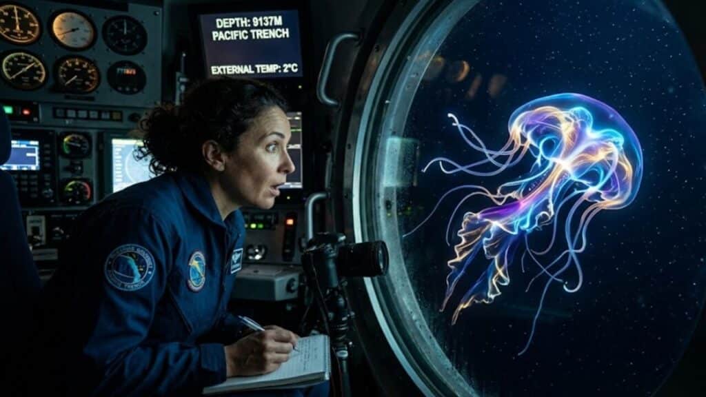 Criatura misteriosa encontrada a 9.137 metros de profundidade no Oceano Pacífico surpreende cientistas e desafia qualquer classificação dentro das categorias conhecidas