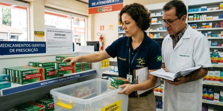 Lote de medicamento comum é retirado do mercado por falha de fabricação