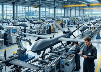 Nova megafábrica na Europa projeta fabricação de mais de 10 mil drones por ano com um investimento de R$ 11,4 bilhões que promete alavancar a indústria militar na região