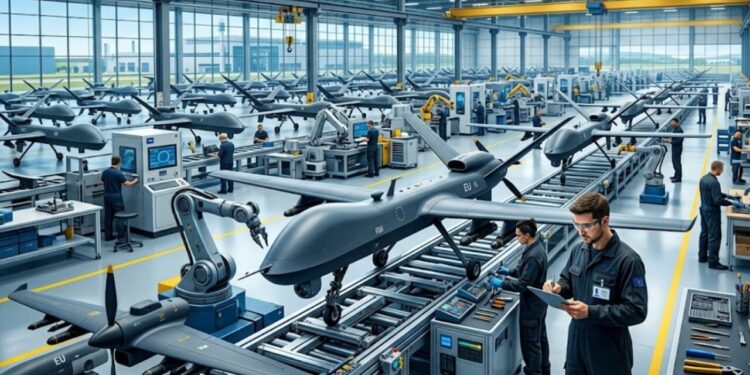 Nova megafábrica na Europa projeta fabricação de mais de 10 mil drones por ano com um investimento de R$ 11,4 bilhões que promete alavancar a indústria militar na região