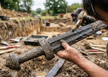Gravuras em espada celta de 2.300 anos encontrada na França revelam a história assustadora sobre guerreiros misteriosos