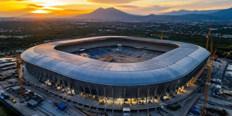 Megaestádio de R$ 550 milhões ganha forma com obra liderada por chineses na América Latina e empreendimento promete se tornar um dos maiores complexos esportivos na região