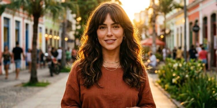 Novos estilos de franja ganham força e substituem o corte reto tradicional