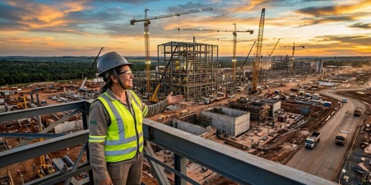 Construção de megafábrica que promete 20 mil vagas de empregos avança com investimento do R$ 25 bilhões e promete turbinar a economia de cidade do interior de MS