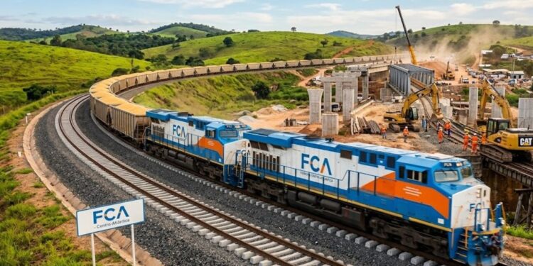 Megaprojeto para Ferrovia Centro-Atlântica tem previsão de R$ 24 bilhões em investimentos, registrou aumento de 16% no transporte de grãos em 2025 e promete mudanças estruturais em 2026