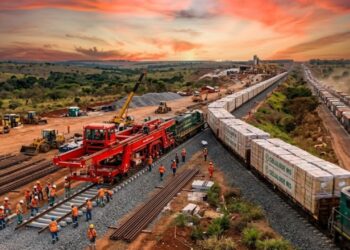 Mato Grosso do Sul vai receber nova ferrovia com investimento de R$ 2,8 bilhões para escoamento de celulose e reduzir o fluxo de caminhões nas rodovias da região