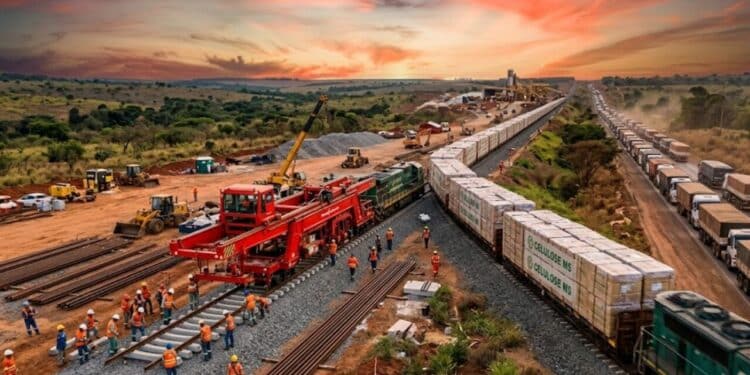 Mato Grosso do Sul vai receber nova ferrovia com investimento de R$ 2,8 bilhões para escoamento de celulose e reduzir o fluxo de caminhões nas rodovias da região