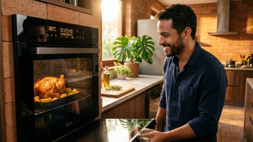 Adeus ao forno convencional: tecnologia mais eficiente promete assar mais rápido e reduzir a conta de luz nas casas brasileiras
