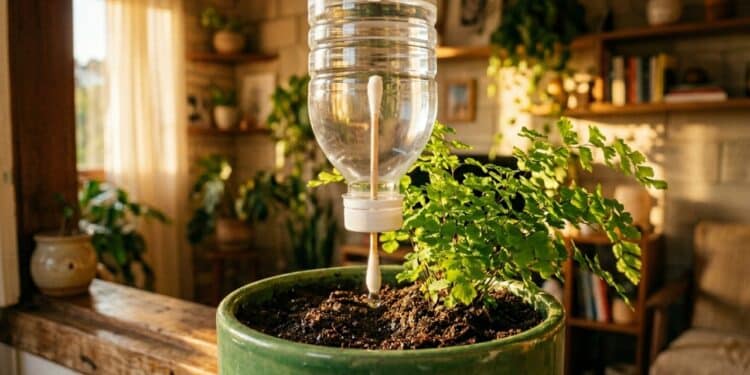 O segredo das plantas sempre hidratadas com esta técnica caseira que garante irrigação por vários dias