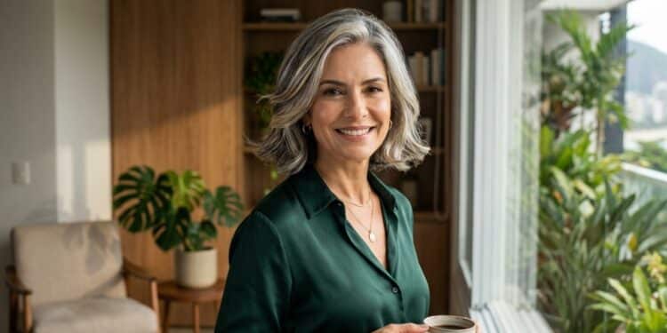 Técnica de coloração suave vira febre por disfarçar cabelos brancos com naturalidade