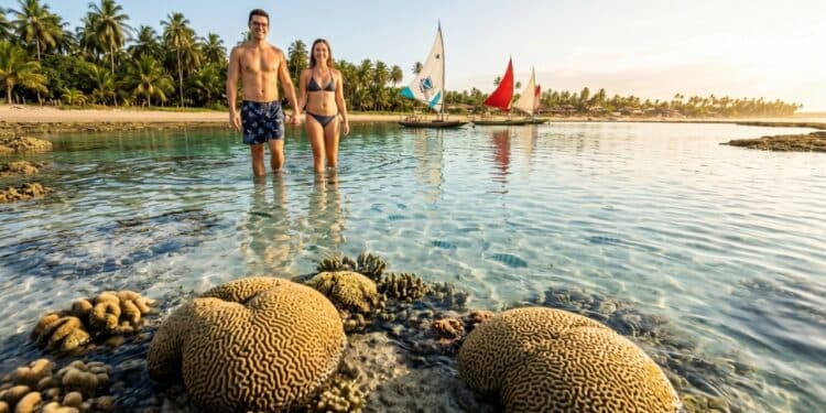 Este paraíso escondido em Alagoas abriga um aquário natural com águas mais límpidas que o Caribe - Imagem ilustrativa