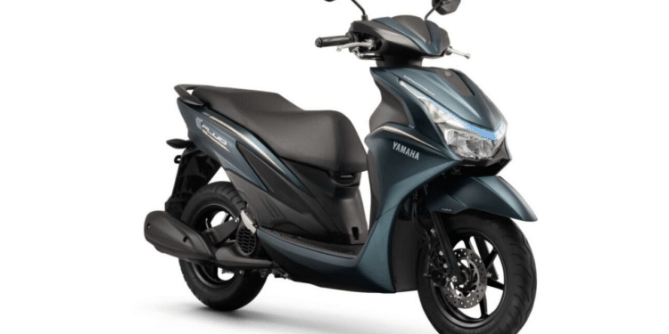 Fluo ABS Hybrid Connected combina um motor a combustão monocilíndrico de 125 cc 