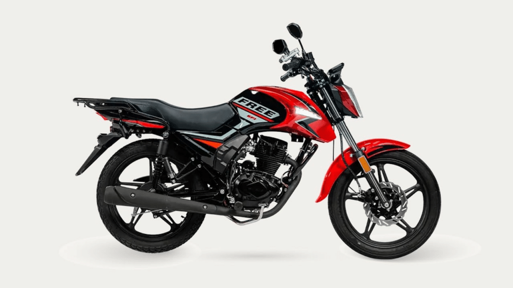 Motocicleta acessível com injeção eletrônica se sobressai pelo baixo custo operacional - Créditos: Shineray / Divulgação - Shineray Free 150 EFI