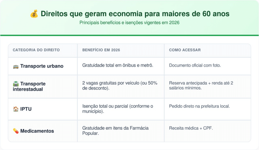 Alguns benefícios municipais podem variar de acordo com a legislação da sua cidade
