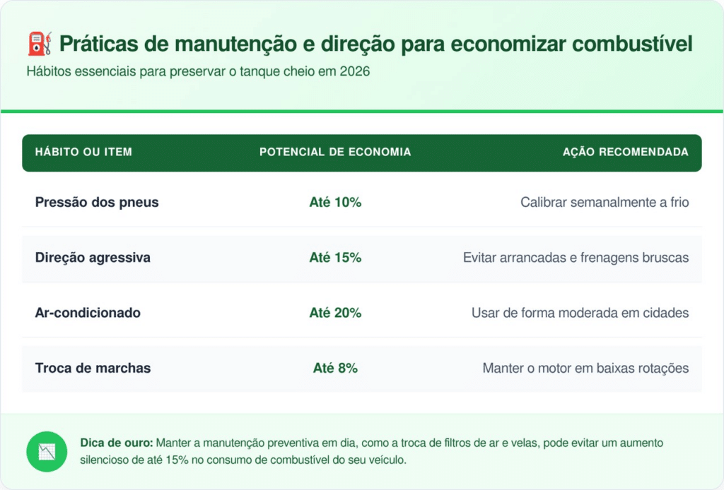 Conduta comum entre condutores eleva consumo de combustível drasticamente
