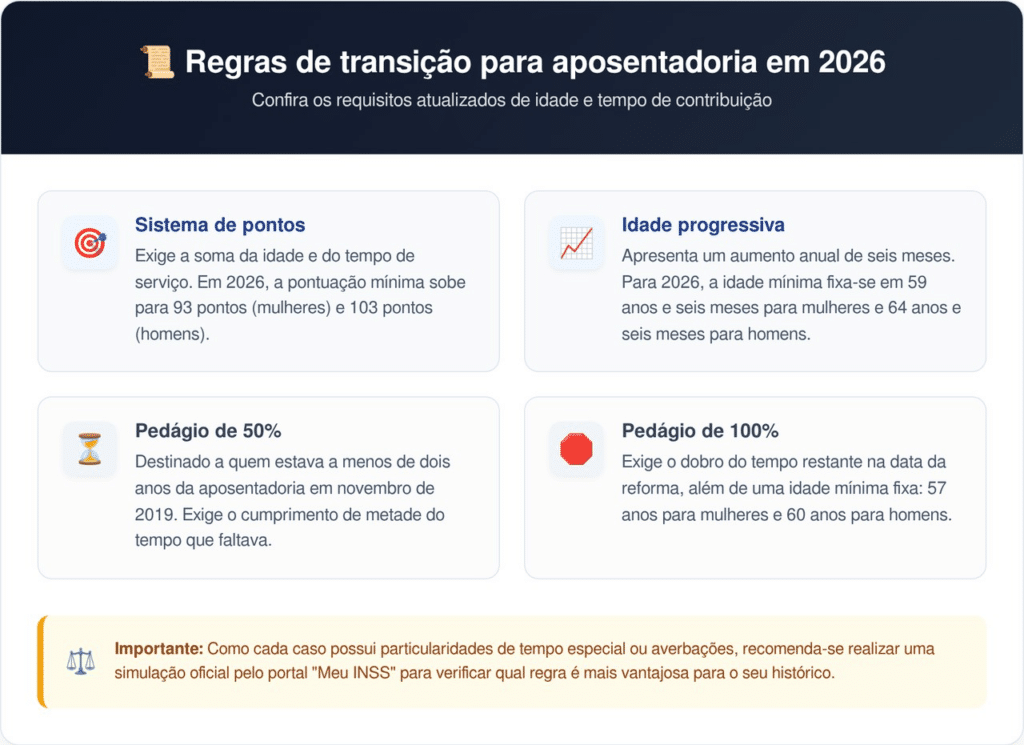 Informações atualizadas conforme as diretrizes da Previdência Social para o ano de 2026