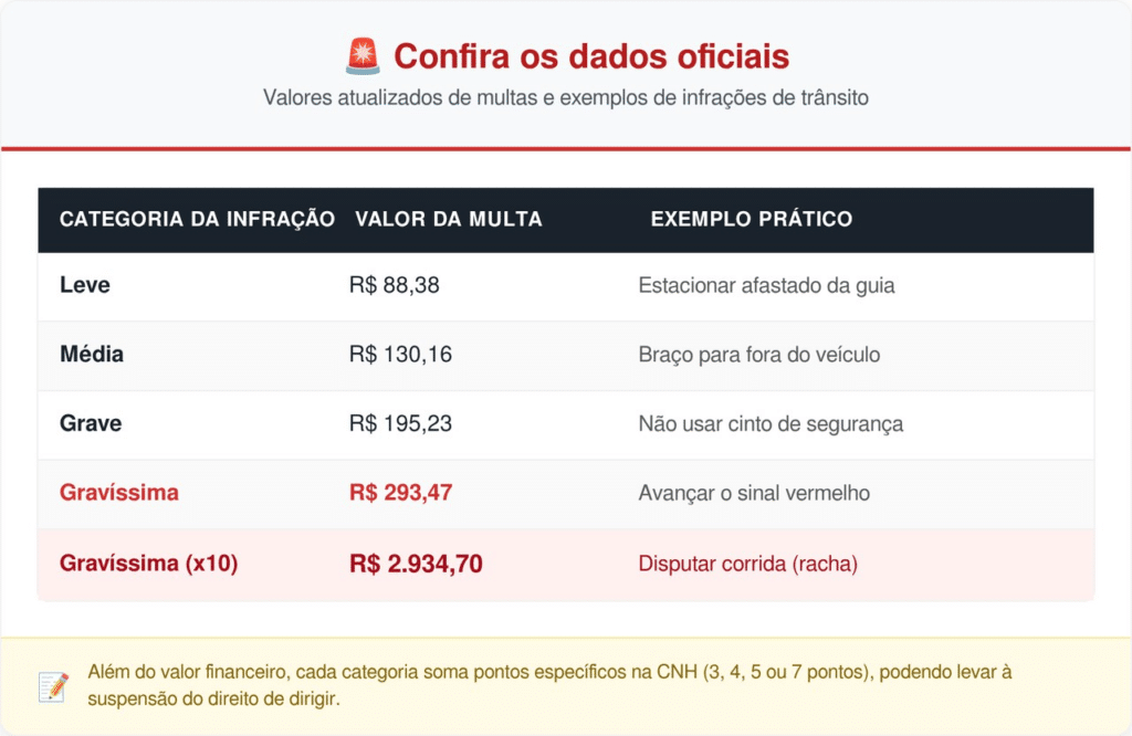 Confira os dados oficiais