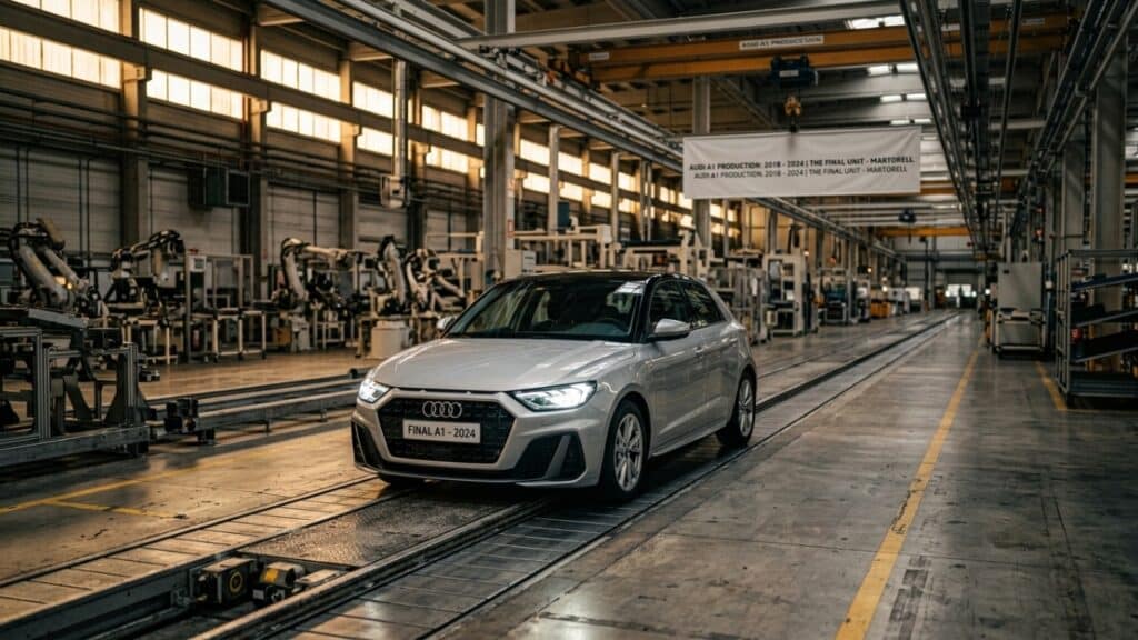 Mudança estratégica em Martorell marca o fim da linha para o Audi A1 na unidade