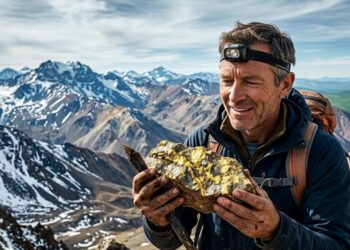 Jazida de ouro avaliada em R$ 900 bilhões é descoberta em área montanhosa localizada na fronteira entre Argentina e Chile perto do Brasil e pode mudar cenário econômico