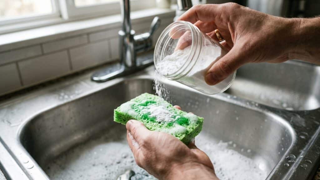 Limpeza profunda da pia exige apenas dois ingredientes que você já tem em casa