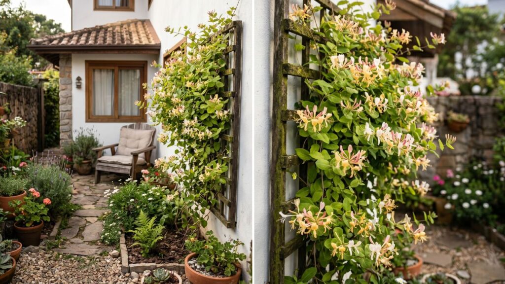 Nem hera nem bougainvillea: a trepadeira que os jardineiros escolhem para jardins pequenos