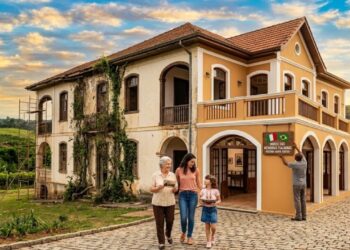 A impressionante transformação de uma mansão esquecida a duas horas de São Paulo em museu de memórias da imigração italiana