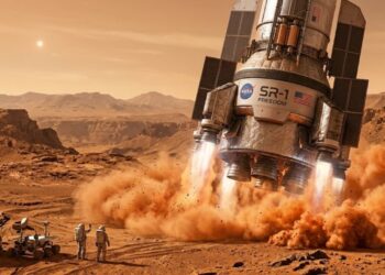 Primeira espaçonave nuclear interplanetária é revelada pela NASA e terá Marte como destino na impressionante missão SR-1 Freedom
