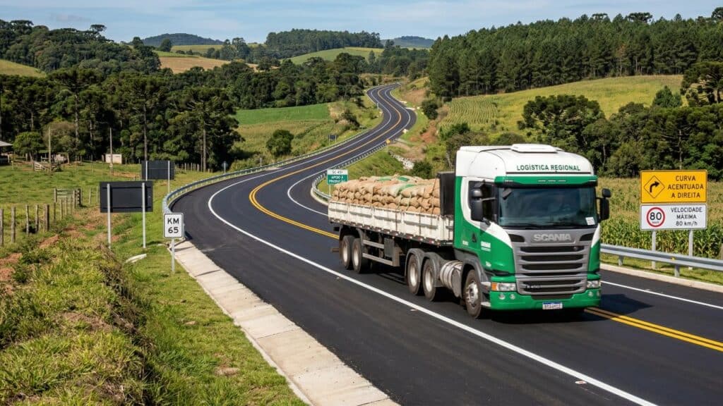 Investimento de mais de R$ 71 milhões coloca a SC-451 em nova etapa no interior catarinense