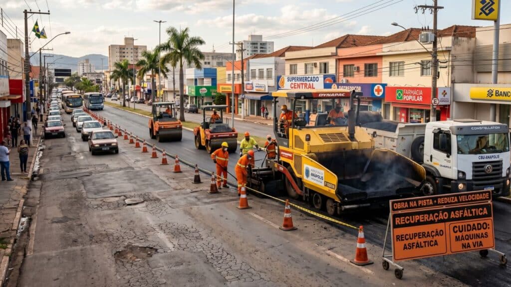 Nova fase do asfalto em Goiás alcança 126 municípios com investimento de R$ 165,5 milhões