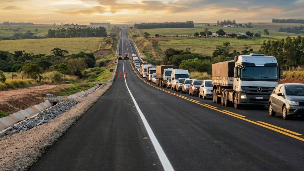 A revitalização da MGC-452 avança com R$ 80 milhões e 59 quilômetros de recuperação no Triângulo Mineiro