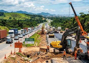 Proposta da Firjan à ANTT prevê antecipação de obras na BR-101 no Norte Fluminense para melhorar o fluxo de veículos, reduzir os impactos do tráfego pesado e aumentar a competitividade da região