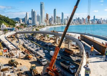 Megaprojeto de R$ 2,6 milhões prevê mudanças no acesso à BR-101 e promete desafogar o trânsito em Balneário Camboriú