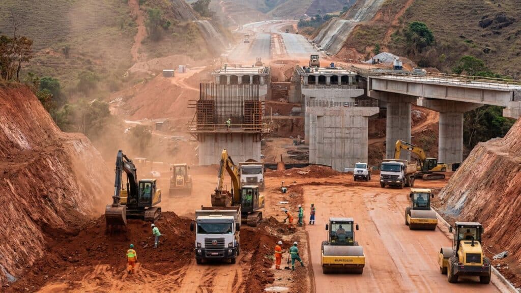 A duplicação da BR-381 ganha força com R$ 905 milhões, 18 quilômetros e seis passarelas em Minas Gerais