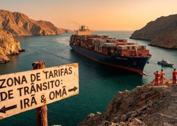 Navios que passam pelo Estreito de Ormuz podem pagar tarifas impostas por Irã e Omã em nova decisão