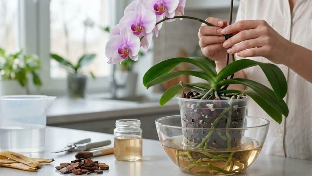 Esse ingrediente de confeitaria fará com que suas orquídeas floresçam mais bonita