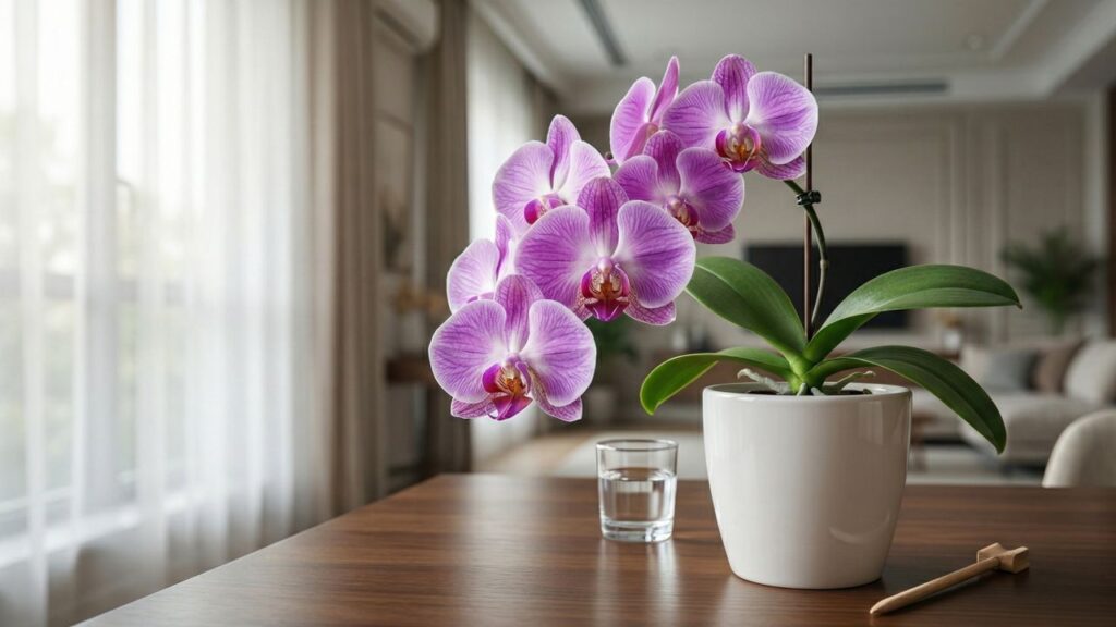 Esse ingrediente de confeitaria fará com que suas orquídeas floresçam mais bonita