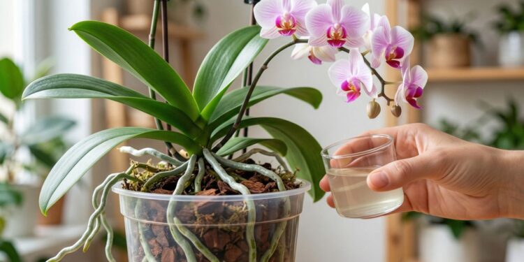Esse ingrediente de confeitaria fará com que suas orquídeas floresçam mais bonita