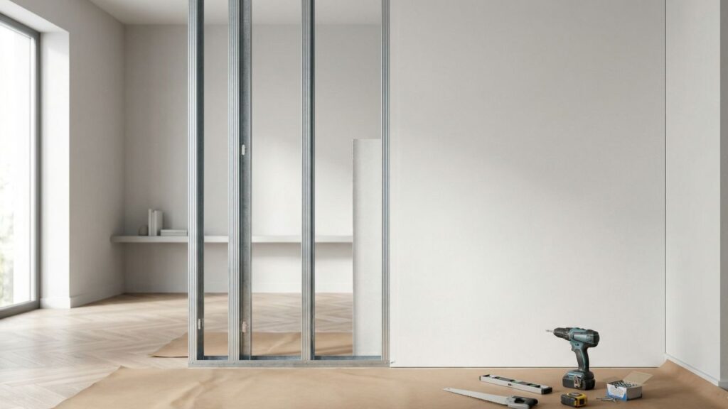 Adeus, parede de tijolo: a forma mais barata e bonita de dividir ambientes internos sem quebra-quebra