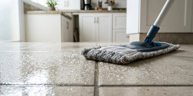 Mistura de vinagre com produtos clorados no chão gera gases perigosos e exige cuidado redobrado durante a faxina da casa