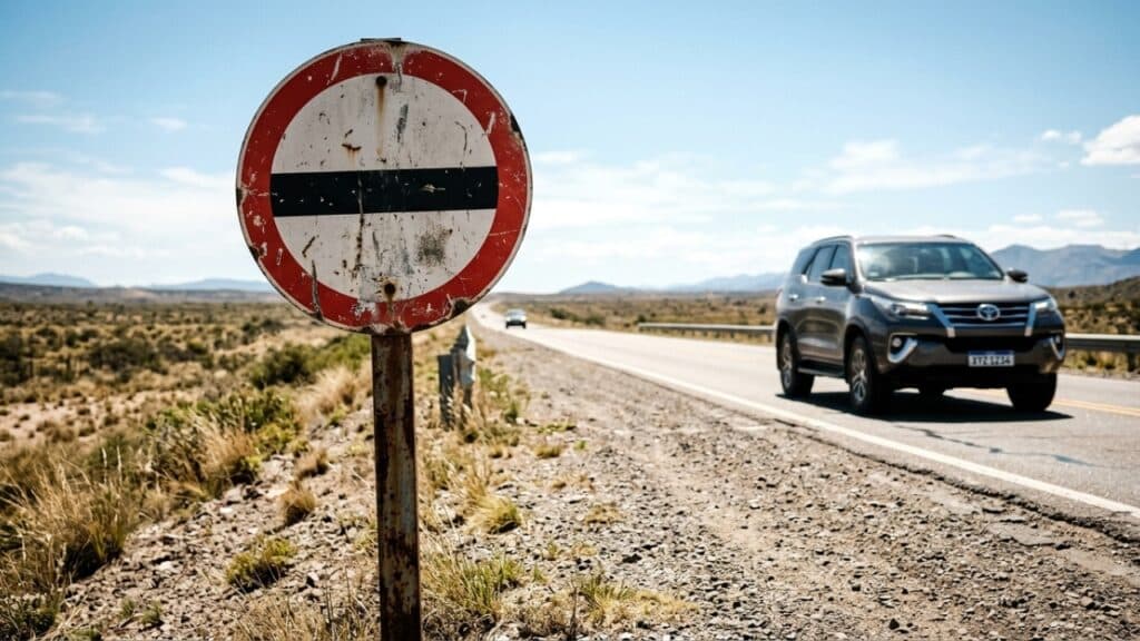 A placa de trânsito que poucos entendem e o que você deve fazer ao passar por ela