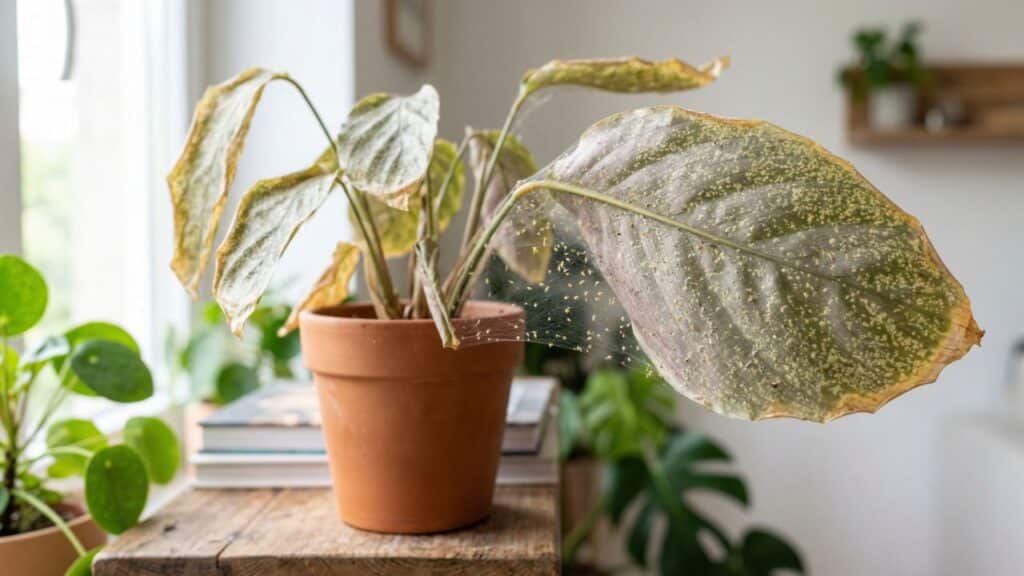 O ácaro invisível que enfraquece as suas plantas de interior