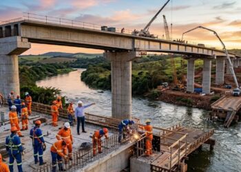 Governo de MS anuncia nova ponte de R$ 13,2 milhões sobre o Rio do Peixe após danos causados pelas chuvas e promete maior segurança em períodos de cheia, beneficiando moradores e o tráfego regional