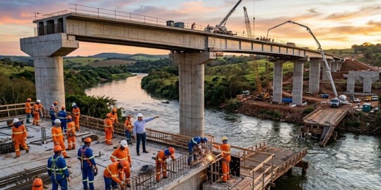Governo de MS anuncia nova ponte de R$ 13,2 milhões sobre o Rio do Peixe após danos causados pelas chuvas e promete maior segurança em períodos de cheia, beneficiando moradores e o tráfego regional
