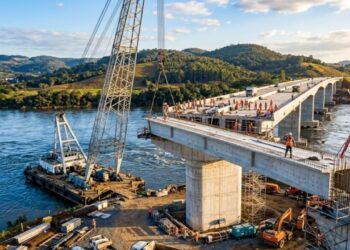 Megaobra de R$ 379 milhões para nova ponte na BR-163 promete reduzir em até 1h45 o trajeto entre SC e RS para melhorar diretamente a economia regional