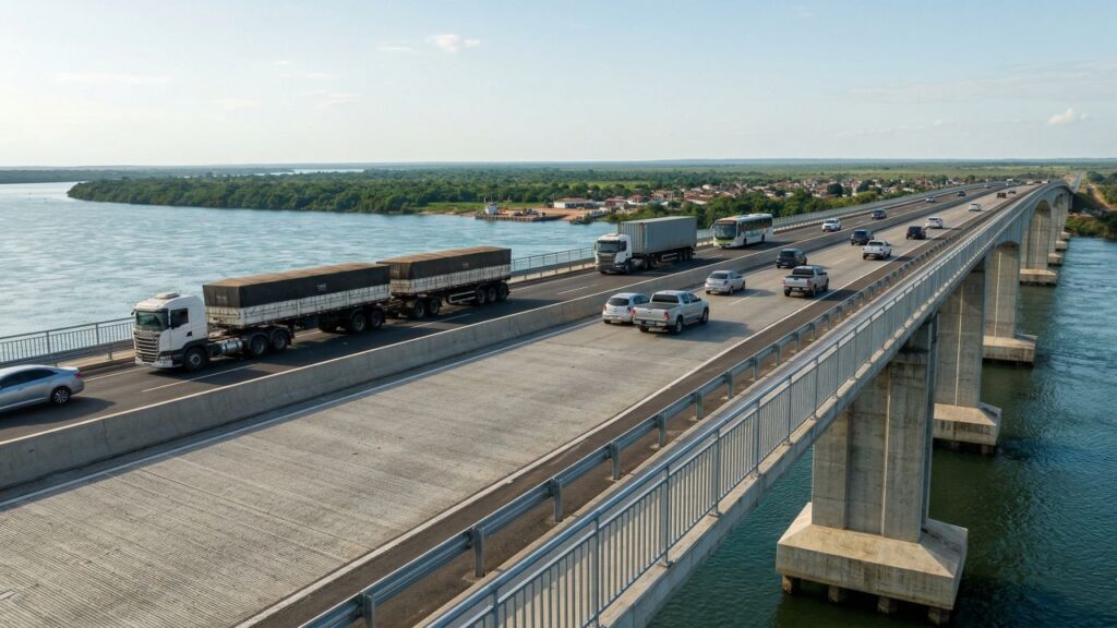 Investimento de R$ 171 milhões viabiliza nova ponte que liga o Norte ao resto do Brasil