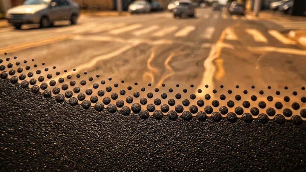 Pontos cerâmicos sob luz solar intensa e calor